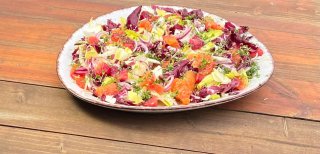 Wintersalat mit Blutorangen