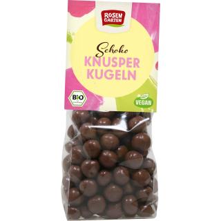 Vegane Schoko Kugeln mit Knusperkern