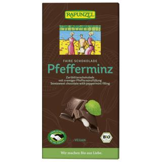 Pfefferminzschokolade Zartbitter